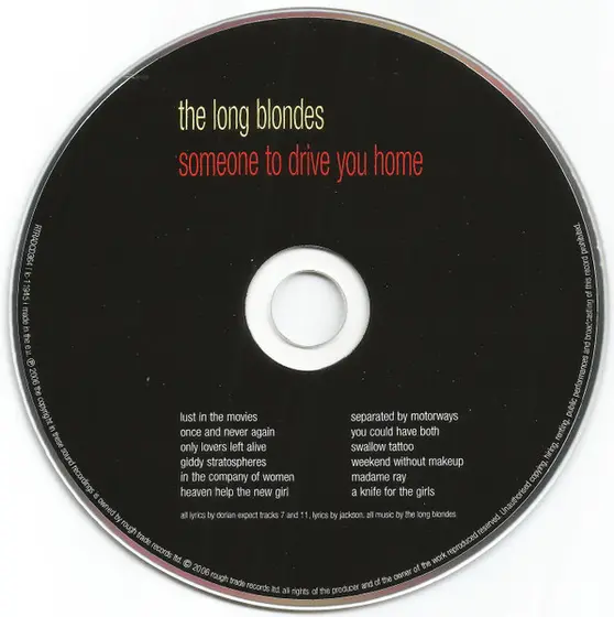 The Long Blondes - Someone To Drive You Home-2