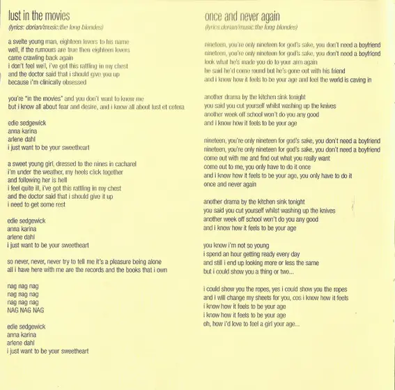 The Long Blondes - Someone To Drive You Home-4