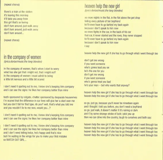 The Long Blondes - Someone To Drive You Home-6