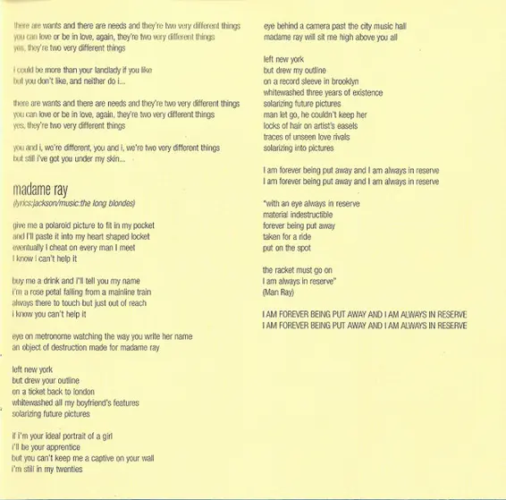 The Long Blondes - Someone To Drive You Home-10