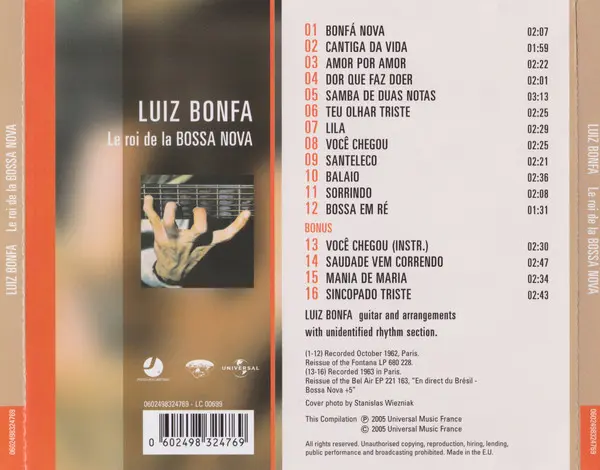 Luiz Bonfá - Le Roi De La Bossa Nova-1