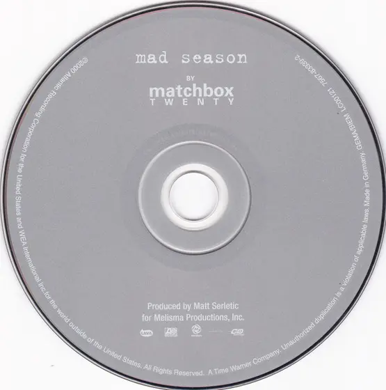 Matchbox Twenty - Mad Season-2