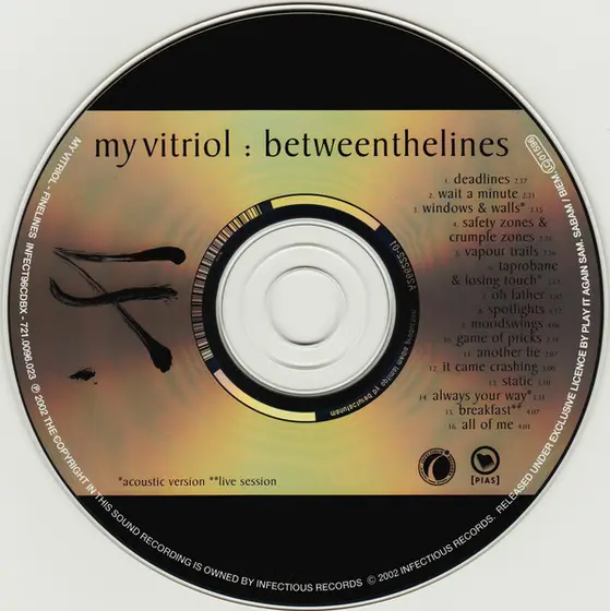 My Vitriol - Finelines / Between The Lines-4