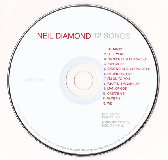 Neil Diamond - 12 Songs-2