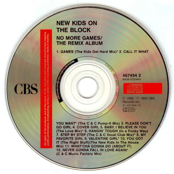 New Kids On The Block - No More Games / The Remix Album-5