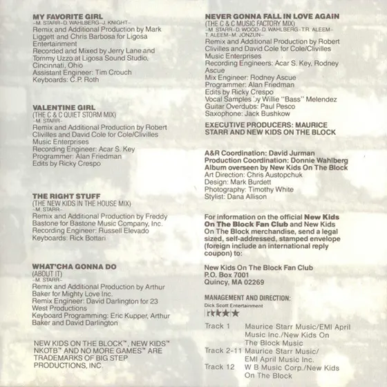 New Kids On The Block - No More Games / The Remix Album-2