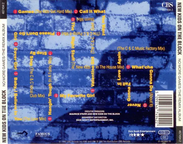 New Kids On The Block - No More Games / The Remix Album-4