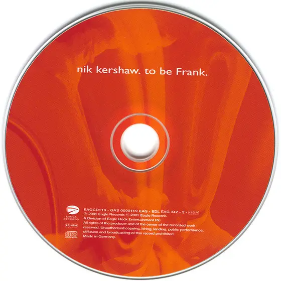 Nik Kershaw - To Be Frank-2