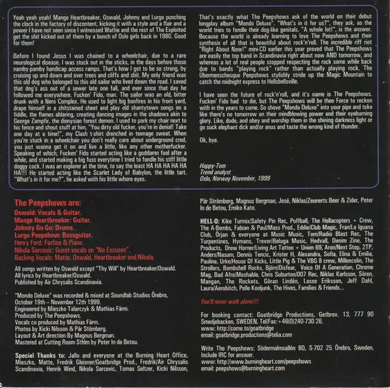 The Peepshows - Mondo Deluxe-10