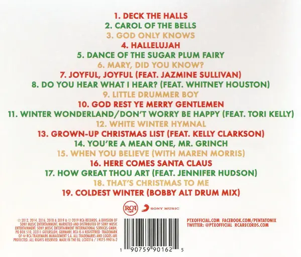 Pentatonix - The Best Of Pentatonix Christmas-1
