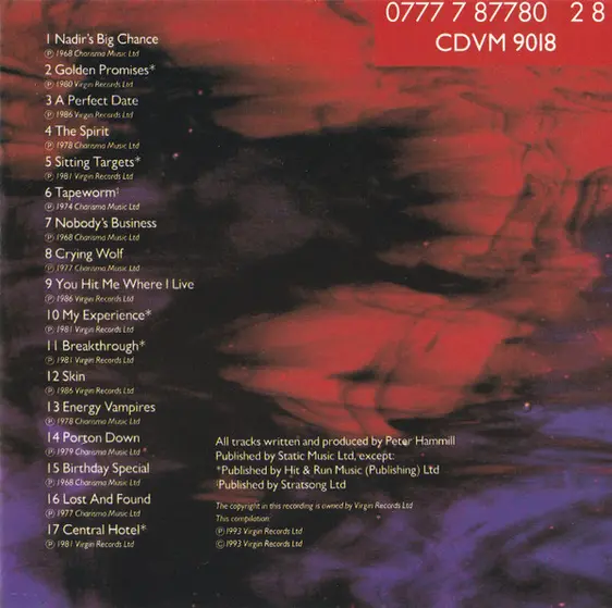 Peter Hammill - The Storm (Before The Calm)-8