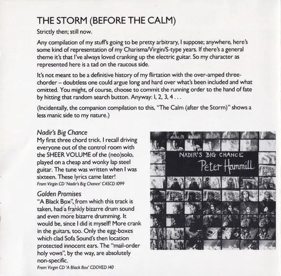 Peter Hammill - The Storm (Before The Calm)-5
