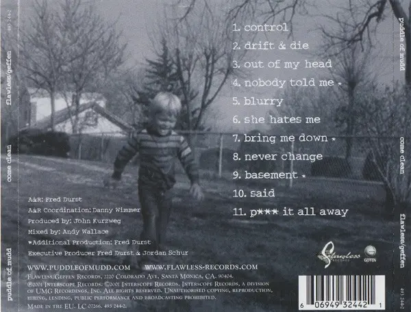 Puddle Of Mudd - Come Clean-1