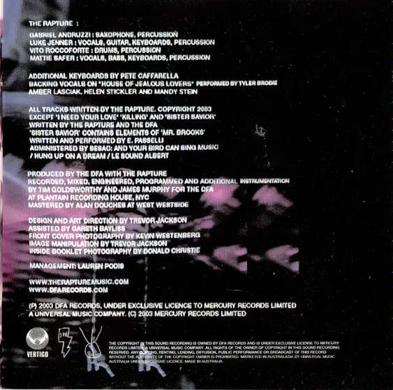 The Rapture - Echoes-2