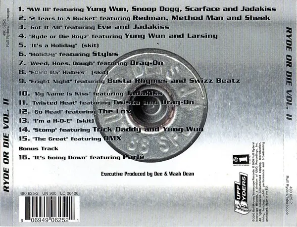 Ruff Ryders - Ryde Or Die Vol. II-1