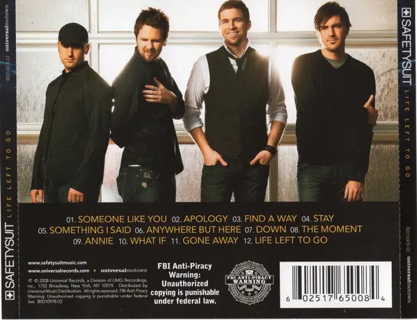 Safetysuit - Life Left To Go-1