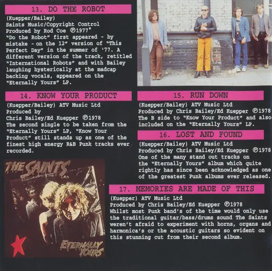 The Saints (2) - Know Your Product: The Best Of The Saints-5