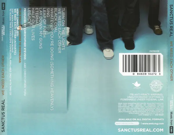 Sanctus Real - We Need Each Other-1