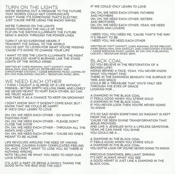 Sanctus Real - We Need Each Other-3