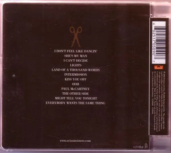 Scissor Sisters - Ta-Dah-1