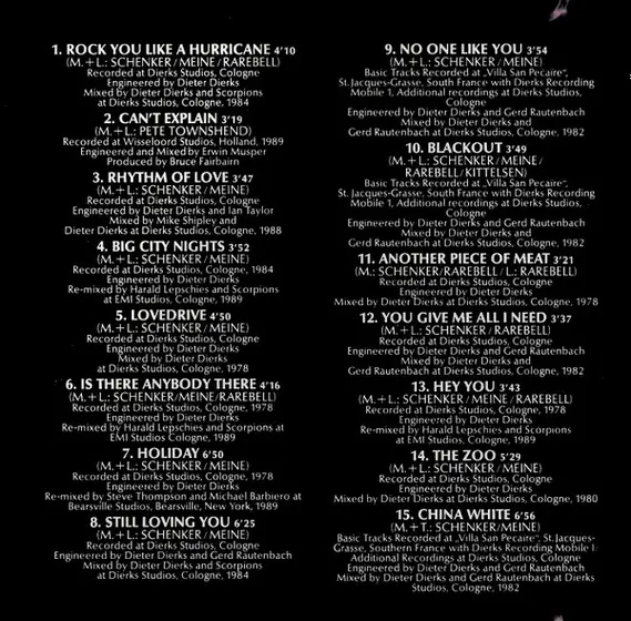 Scorpions - Best Of Rockers N' Ballads-4