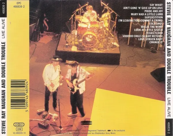 Stevie Ray Vaughan & Double Trouble - Live Alive-2