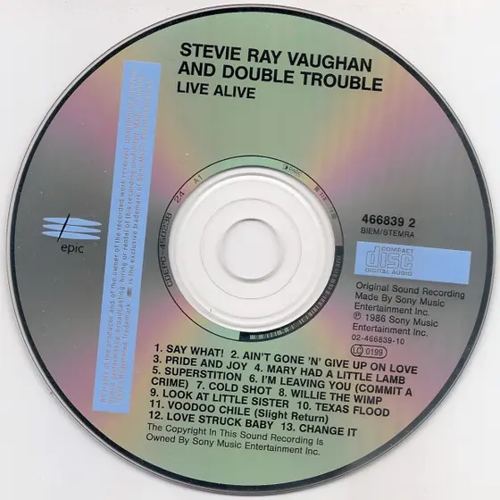 Stevie Ray Vaughan & Double Trouble - Live Alive-3