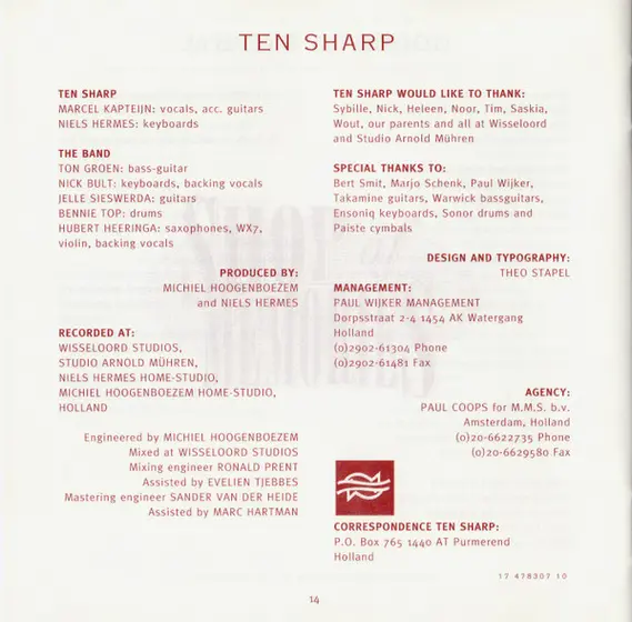 Ten Sharp - Shop Of Memories-22