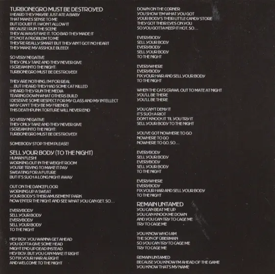 Turbonegro - Scandinavian Leather-7