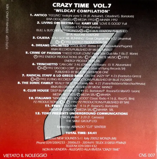Various - Crazy Time Vol. 7 (Wildcat Compilation)-1