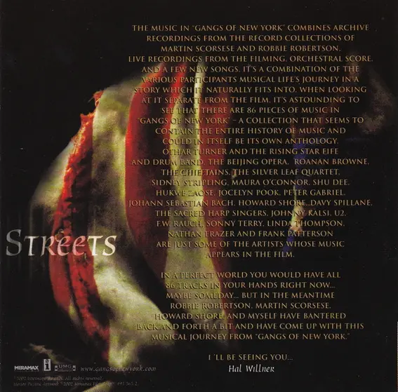 Various - Music From The Miramax Motion Picture - Gangs Of New York-1