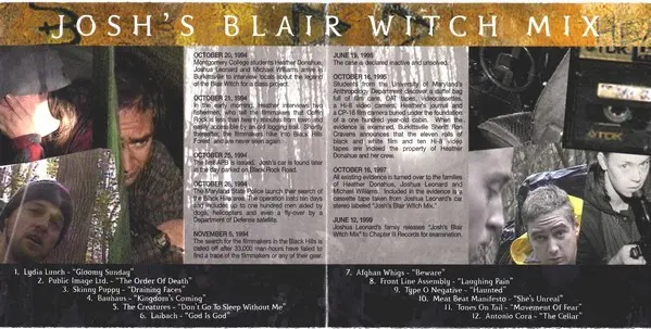 Various - The Blair Witch Project: Josh's Blair Witch Mix-0