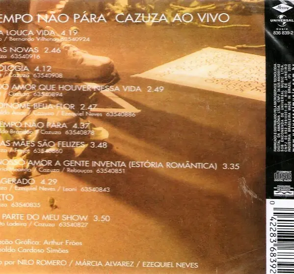Cazuza - O Tempo Não Pára - Cazuza Ao Vivo-1