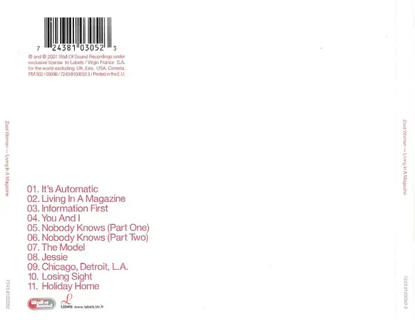 Zoot Woman - Living In A Magazine-1