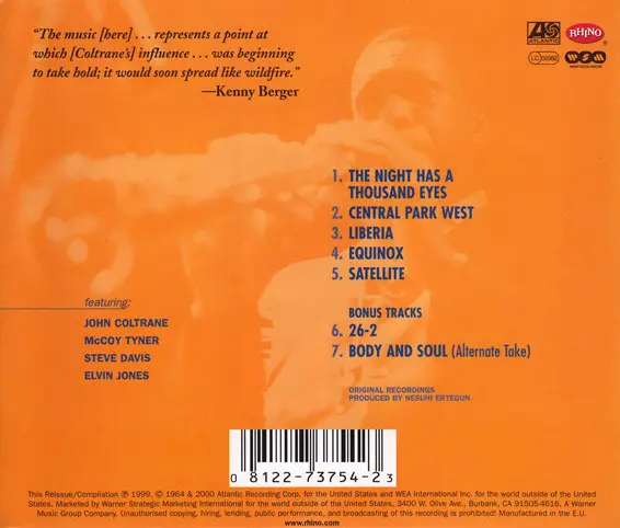John Coltrane - Coltrane's Sound-1