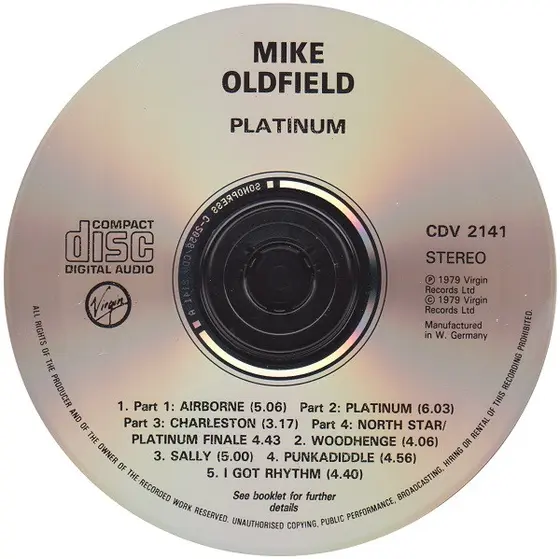 Mike Oldfield - Platinum-3