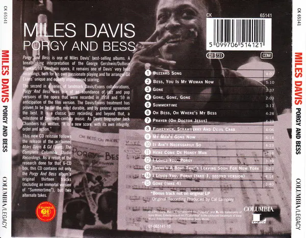 Miles Davis - Porgy And Bess-1