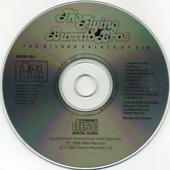 The Flying Burrito Bros - The Gilded Palace Of Sin-2