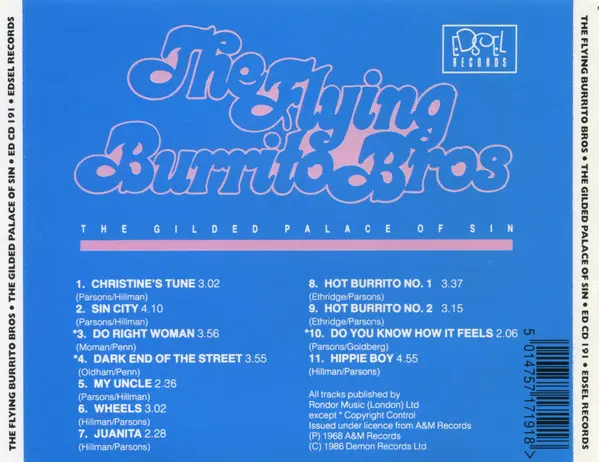 The Flying Burrito Bros - The Gilded Palace Of Sin-1
