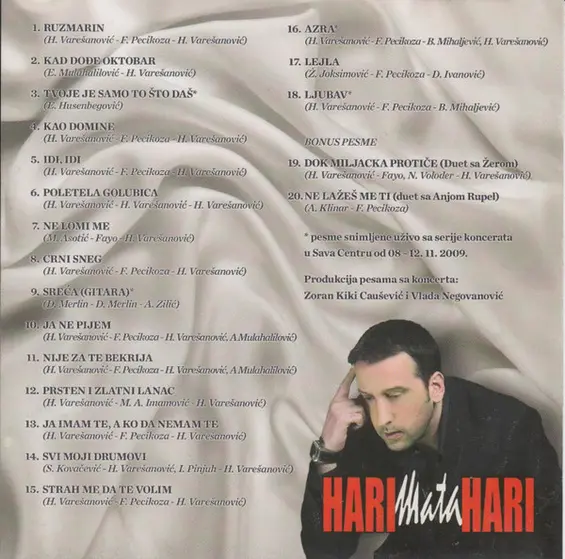 Hari Mata Hari - Hitovi - 25 Godina-1