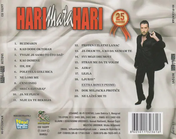 Hari Mata Hari - Hitovi - 25 Godina-3