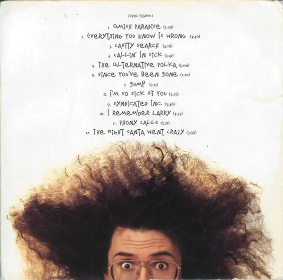 Weird Al" Yankovic - Bad Hair Day-5