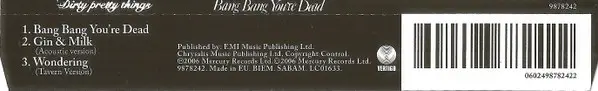 Dirty Pretty Things - Bang Bang You're Dead-1