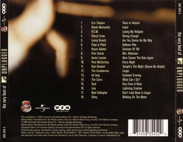 Various - The Very Best Of MTV Unplugged-1