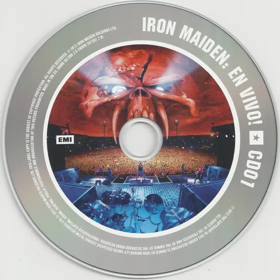 Iron Maiden - En Vivo!-2