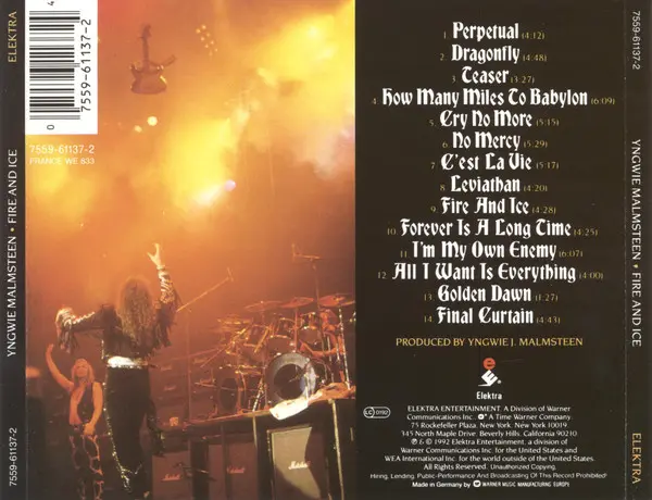 Yngwie Malmsteen - Fire & Ice-1