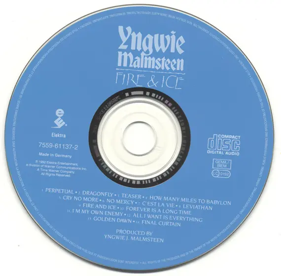 Yngwie Malmsteen - Fire & Ice-2