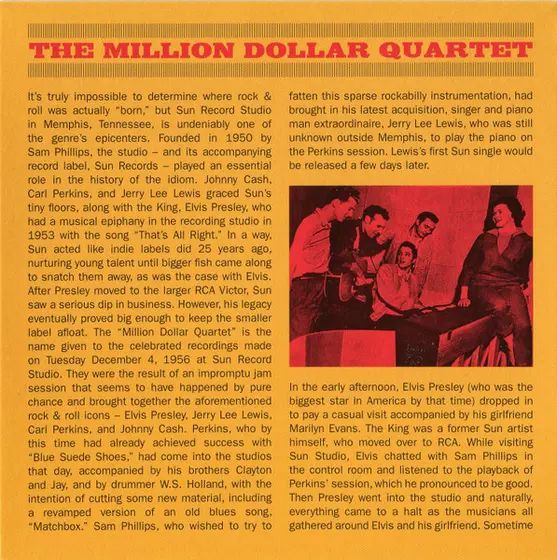 Elvis Presley, Carl Perkins, Jerry Lee Lewis, Johnny Cash - Million Dollar Quartet-1