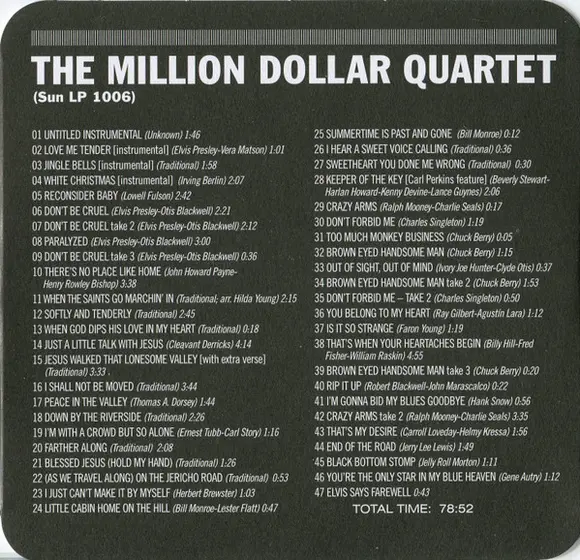 Elvis Presley, Carl Perkins, Jerry Lee Lewis, Johnny Cash - Million Dollar Quartet-7