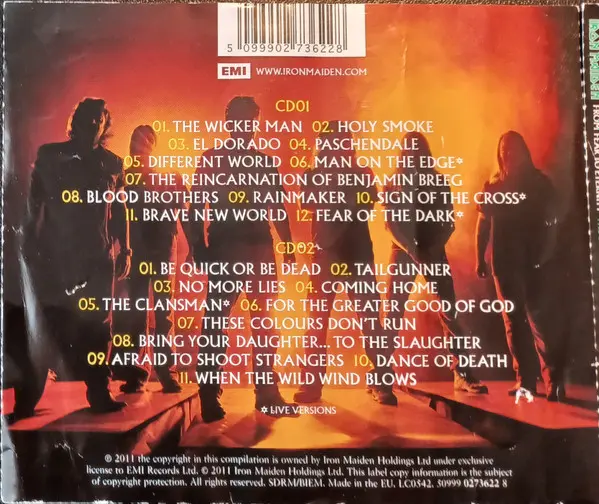 Iron Maiden - From Fear To Eternity: The Best Of 1990-2010-1